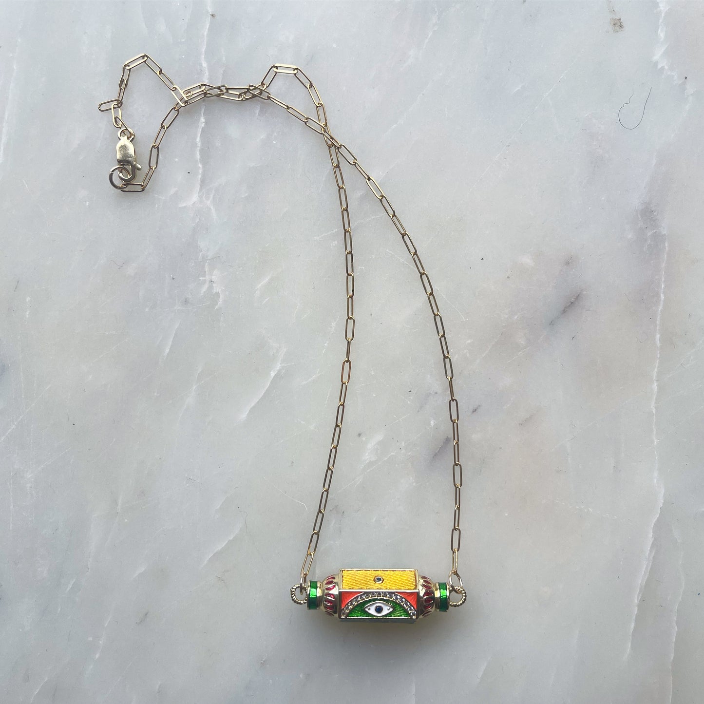 Eye Connector Necklace