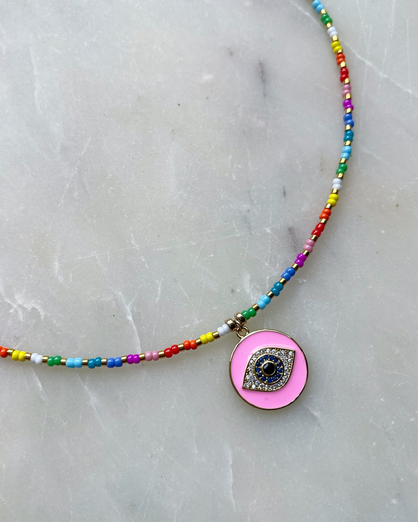 Dangerous Females Rainbow Necklace