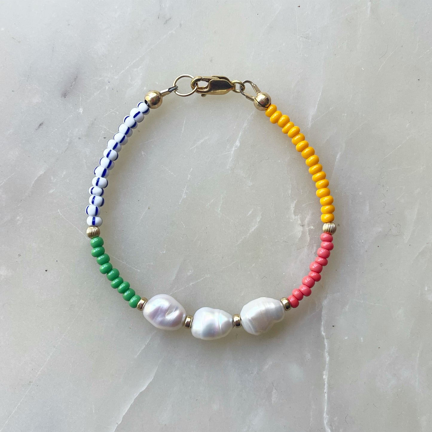 Keshi Pearl Bracelet