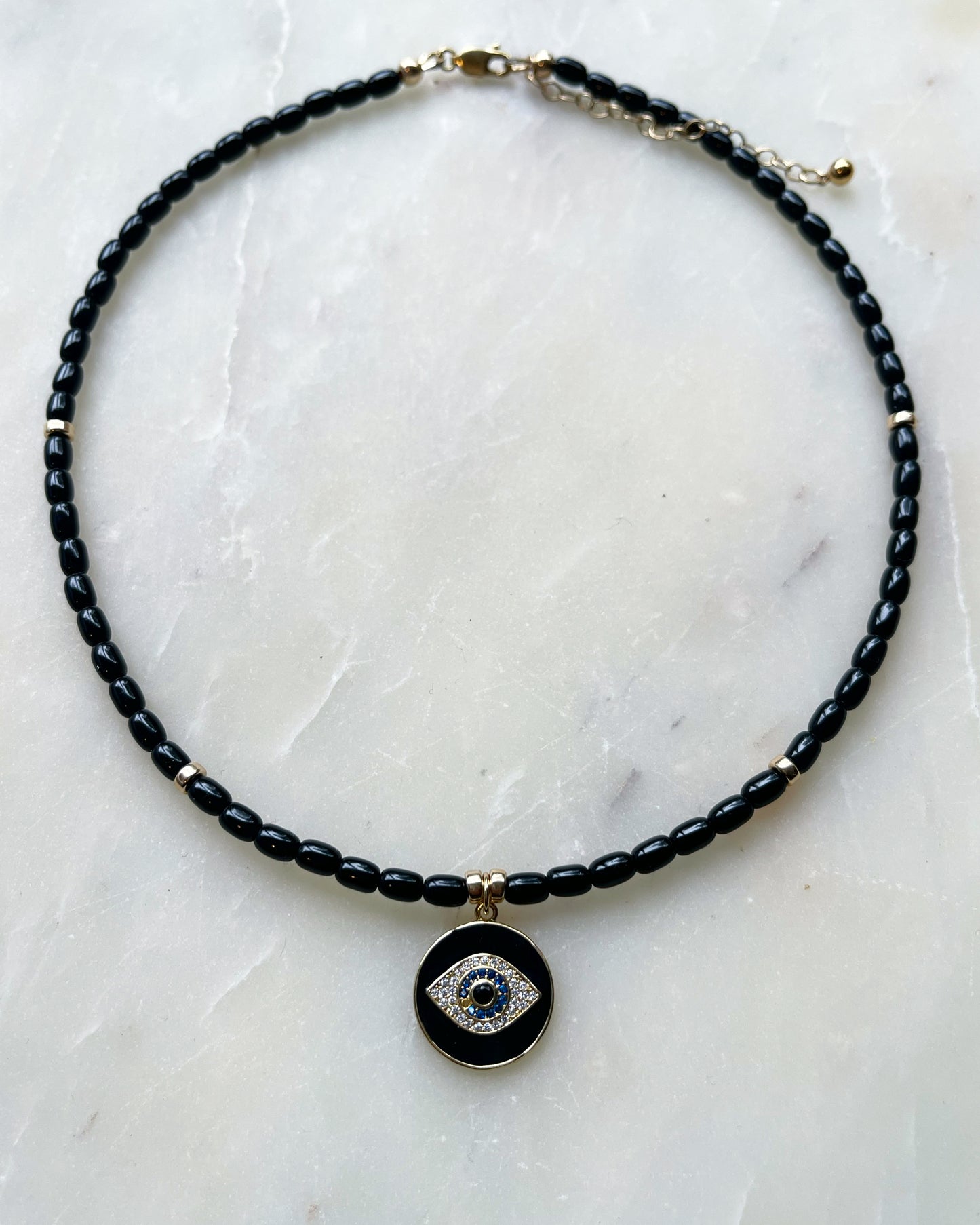 Dangerous Females Black Necklace