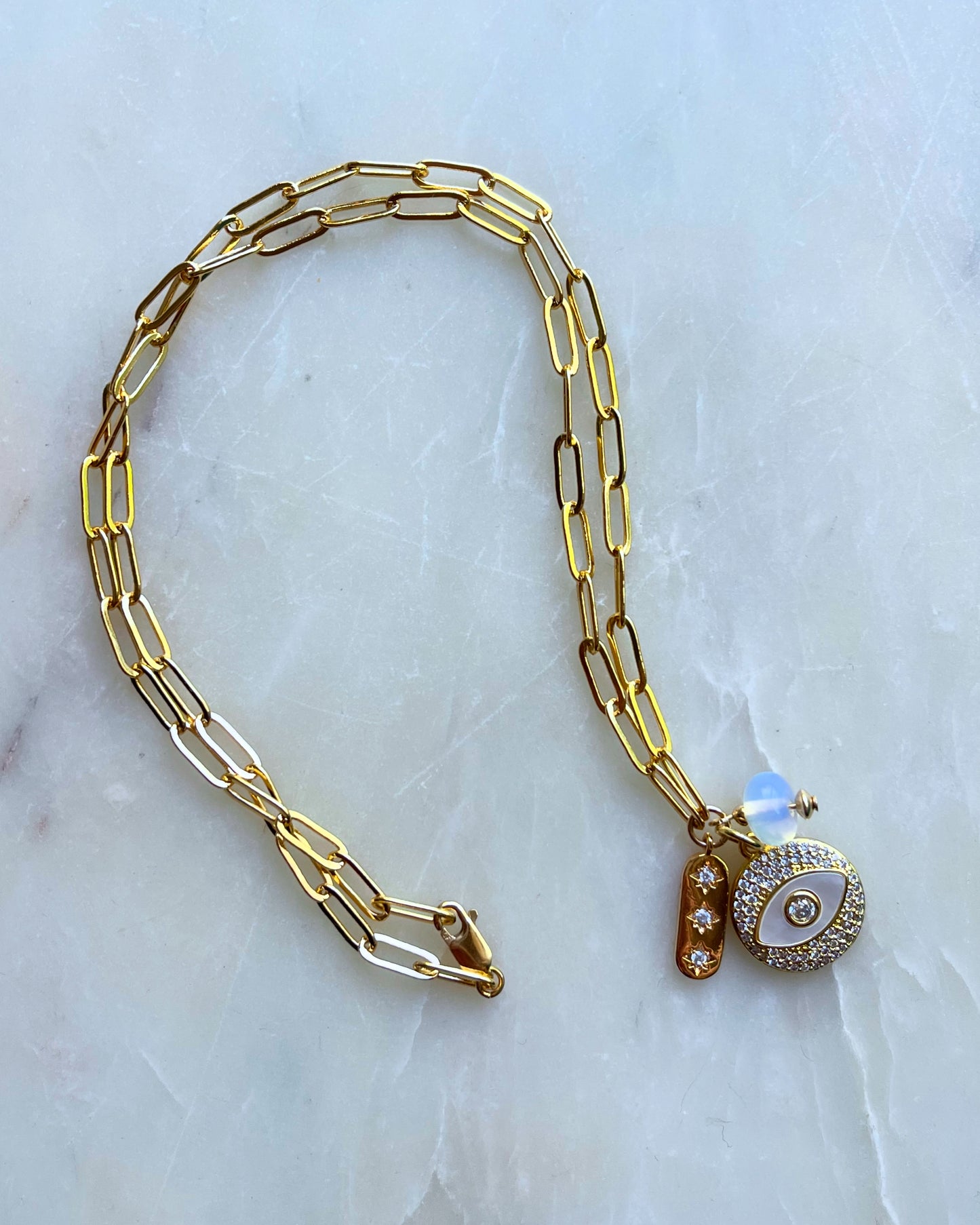 Eye Charm Necklace