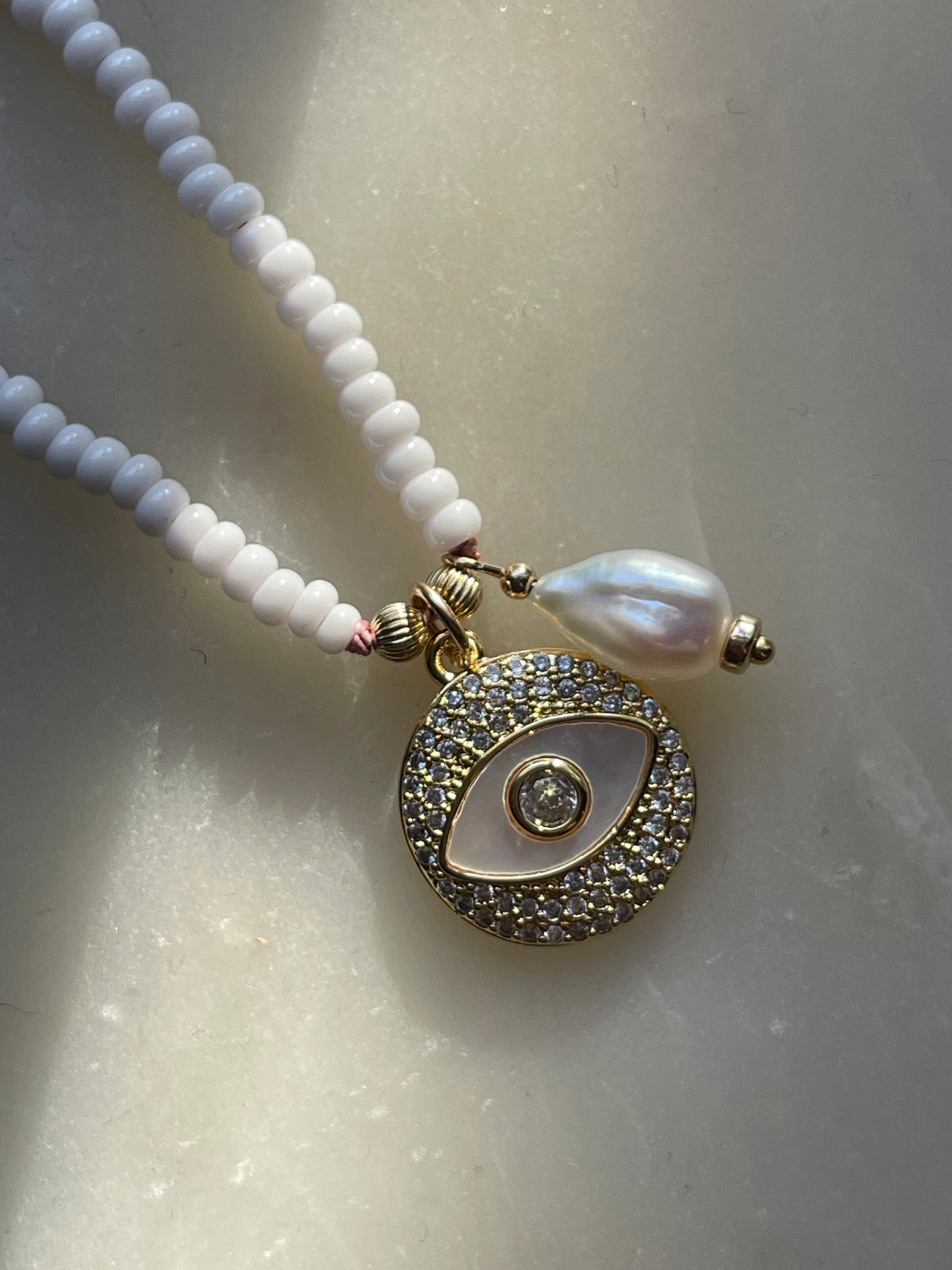 Eye Charm Necklace