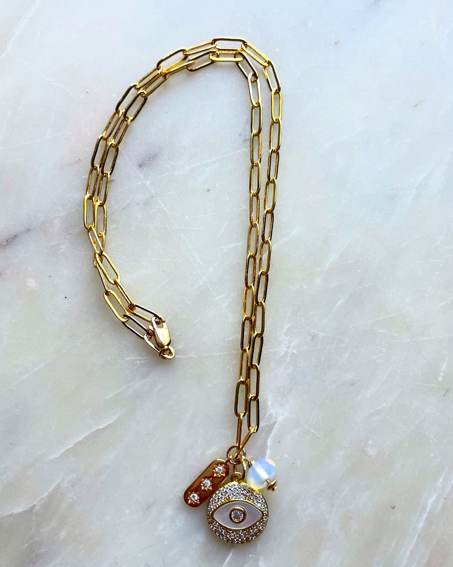 Eye Charm Necklace