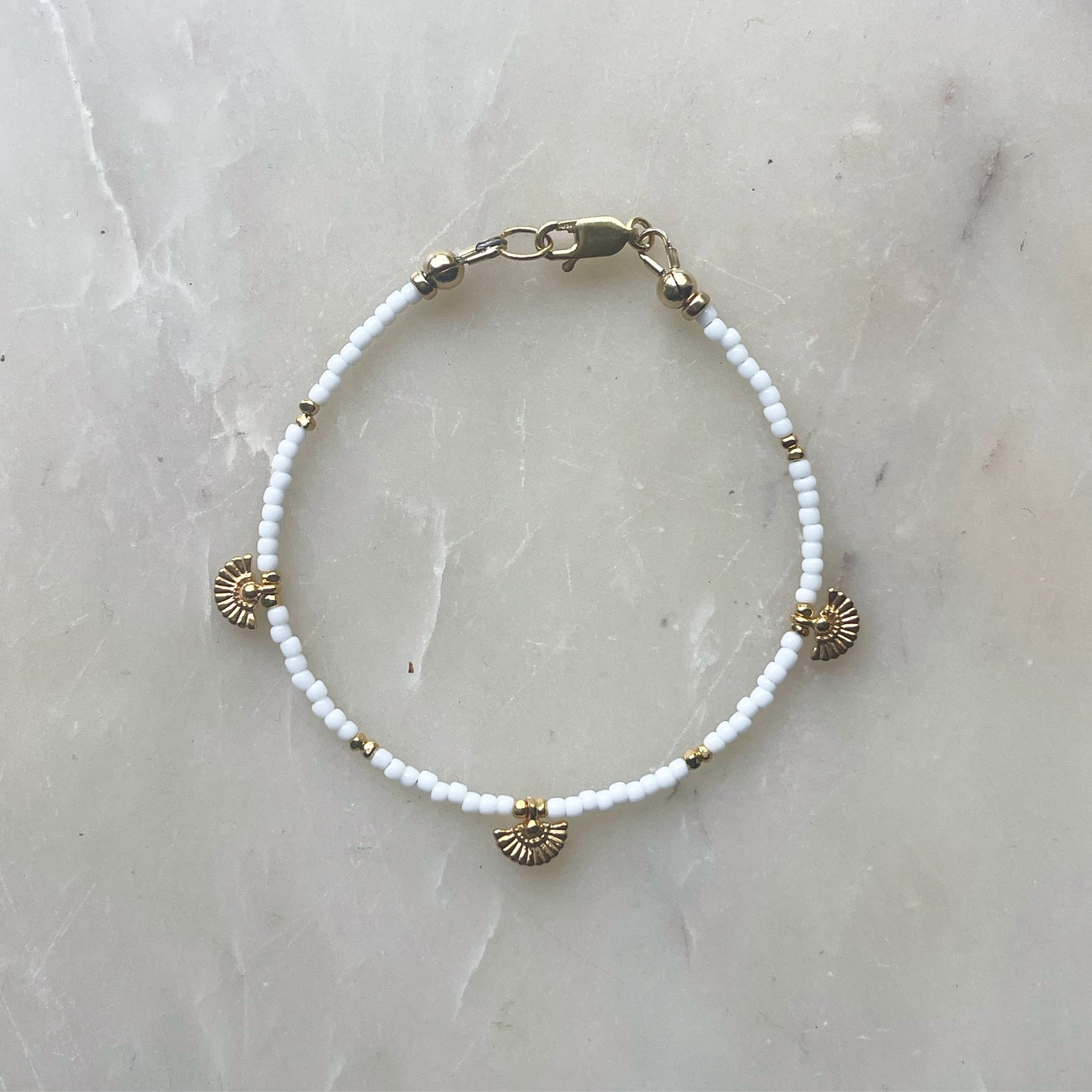 Gold Petals Bracelet
