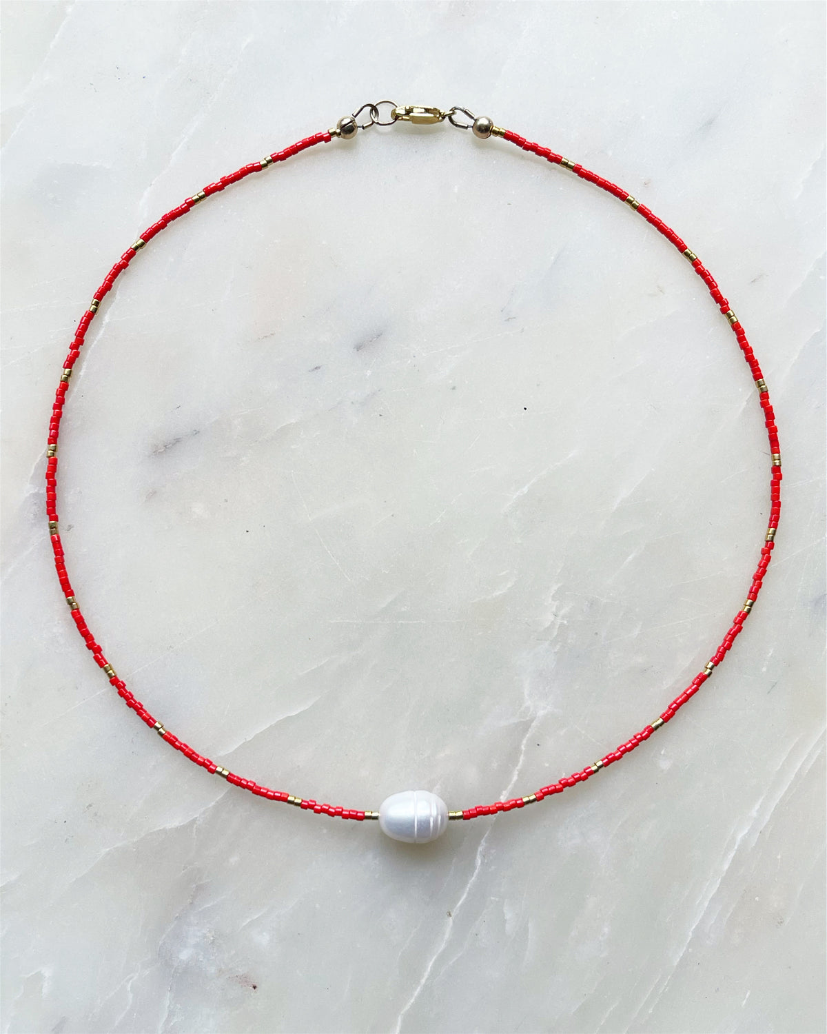 Imperial Red Necklace