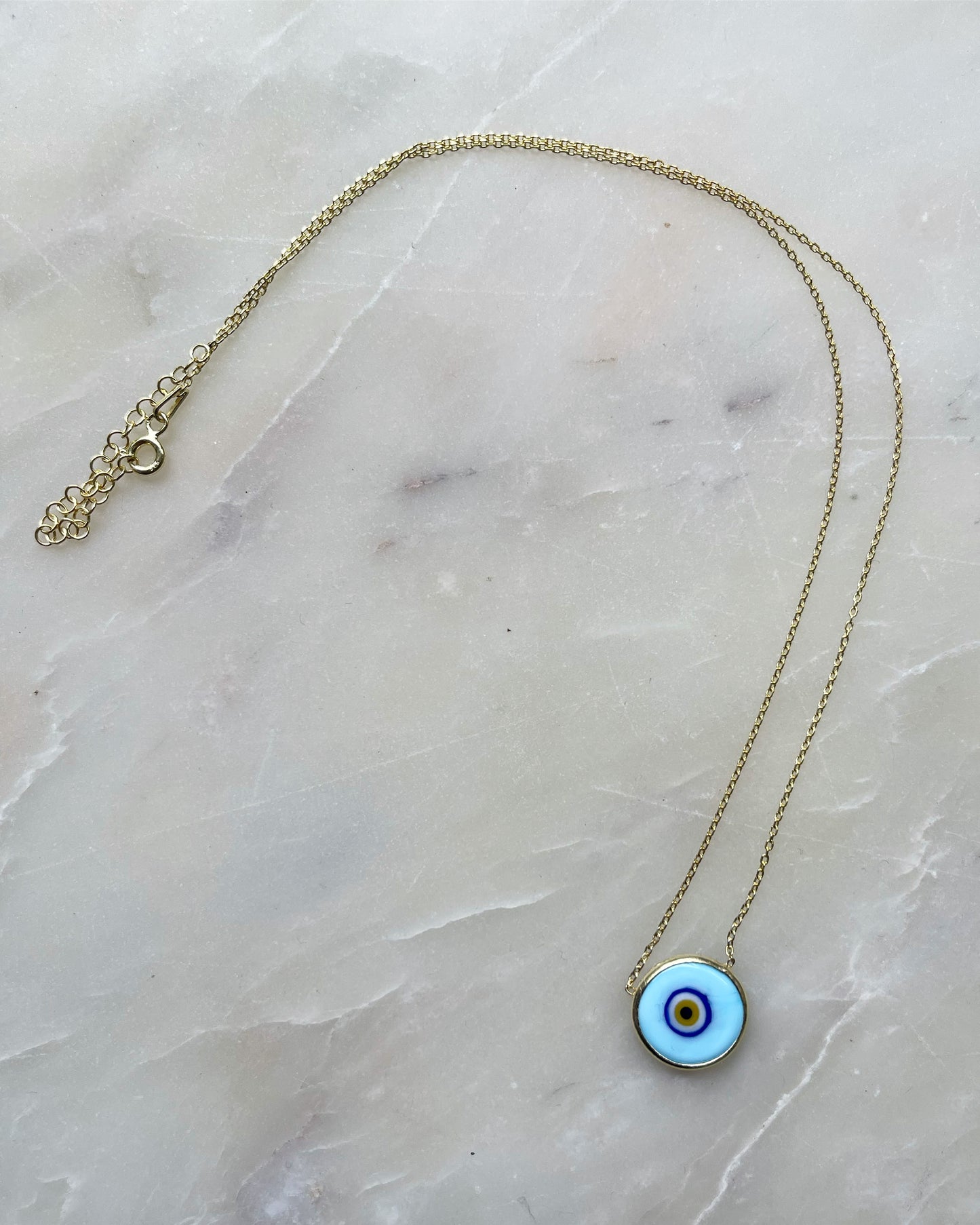 Glass Eye Necklace