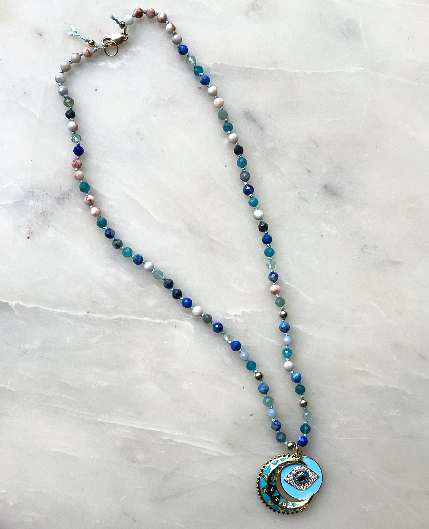 Blue Moon Necklace