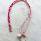 Fairy Floss Pink Tassel Necklace