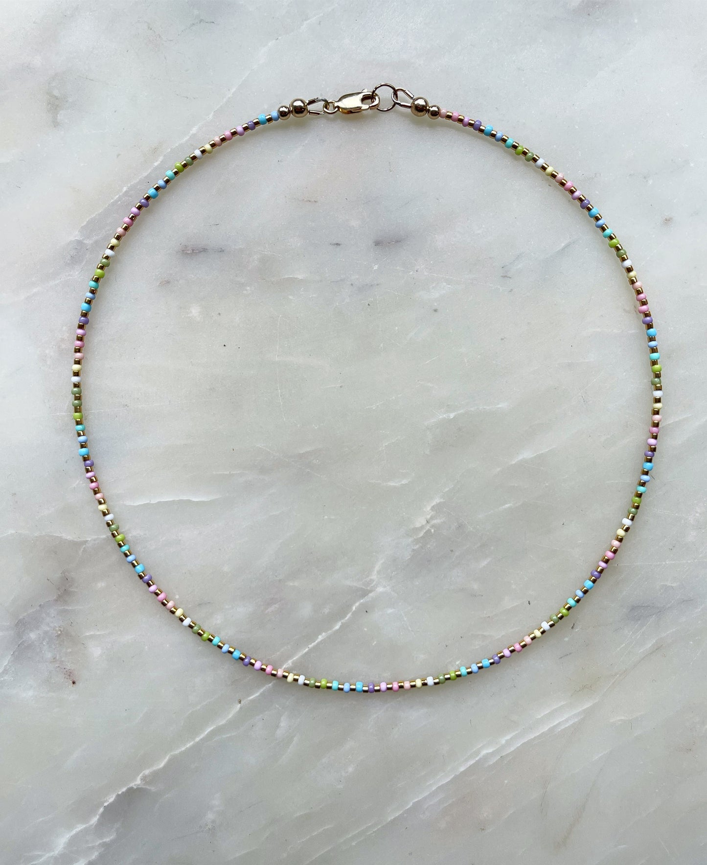 Pastel Rainbow Necklace