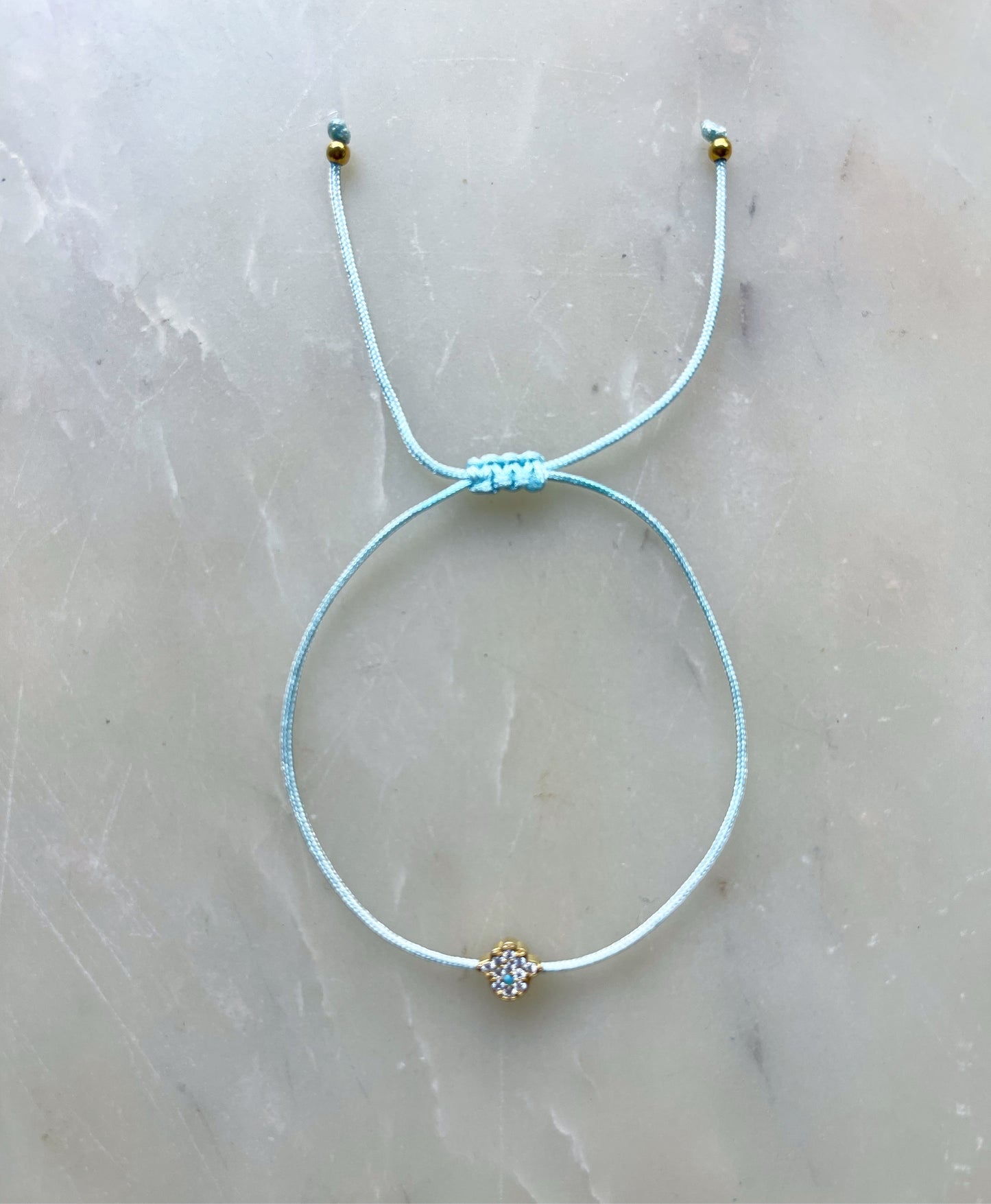 Tiny Hamsa Hand Bracelet