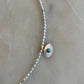 Freshwater Peal Necklace with Mother of Pear Eye