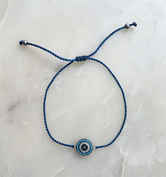 Pave Eye Bracelet