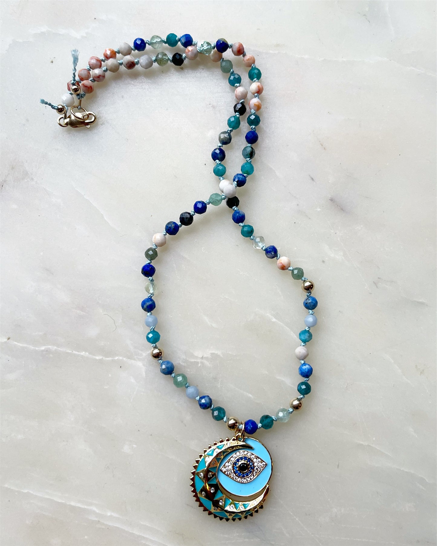 Blue Moon Necklace