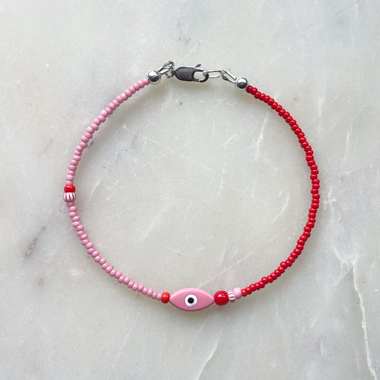 Dangerous Female’s Collab Bracelet in Pink