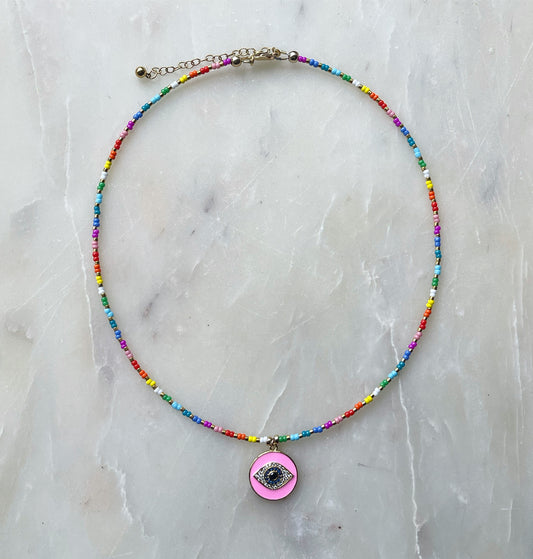 Dangerous Females Rainbow Necklace