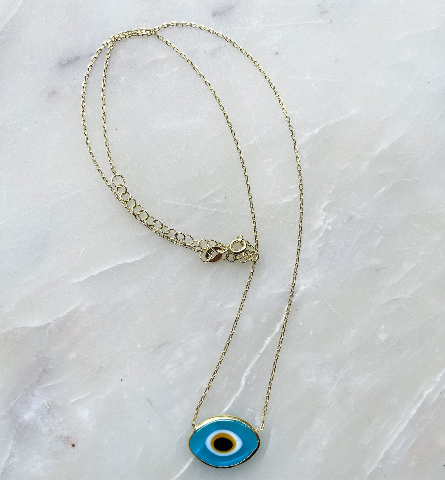 Glass Eye Necklace