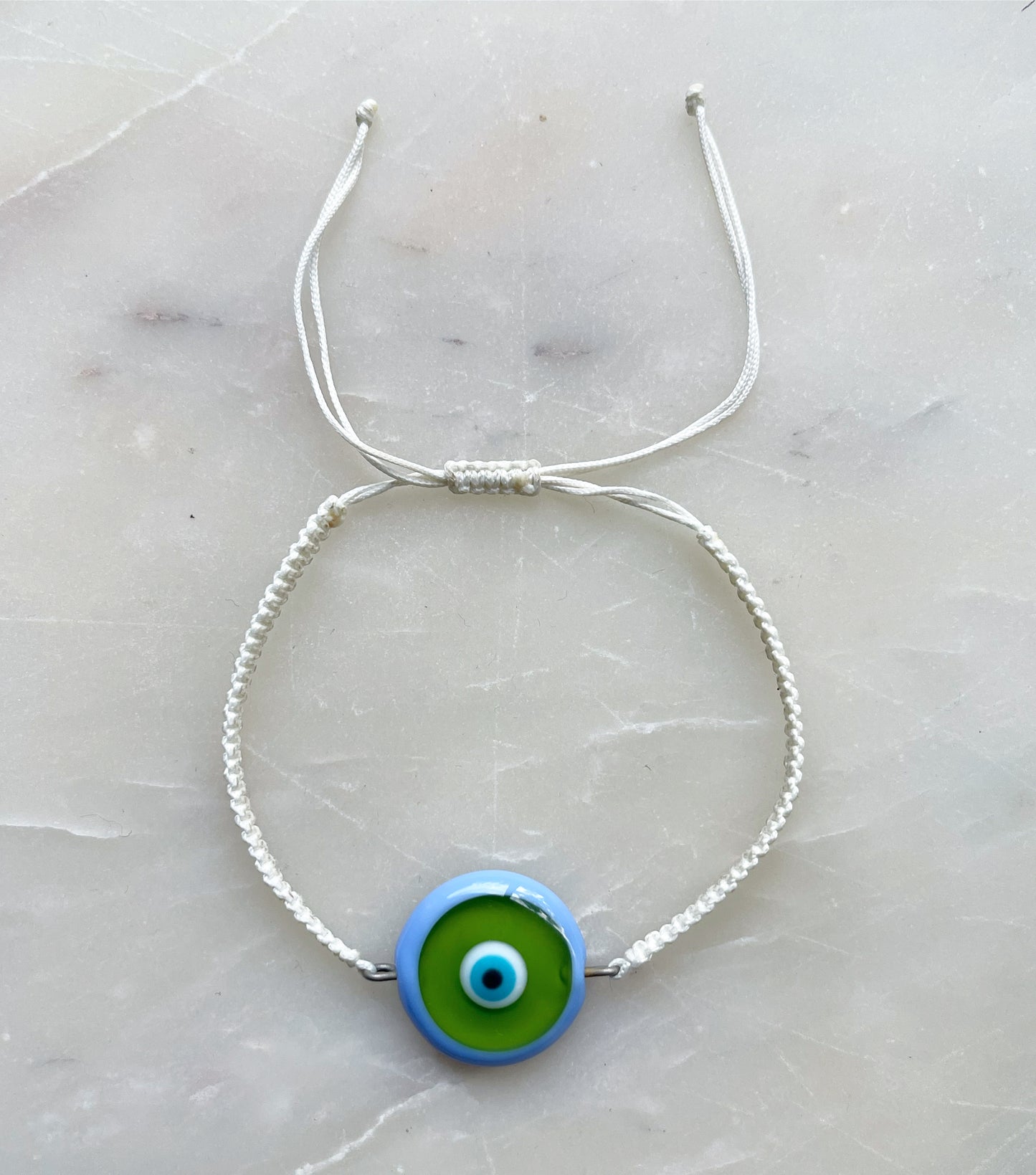 Hand made Glass Eye Bracelet