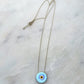 Glass Eye Necklace