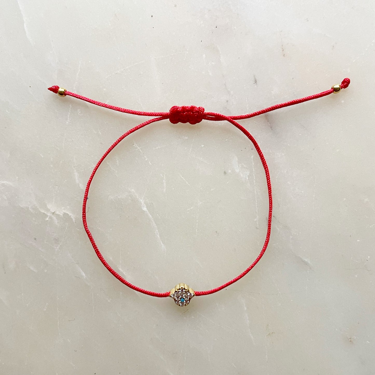 Tiny Hamsa Hand Bracelet