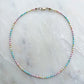 Pastel Double Rainbow Necklace