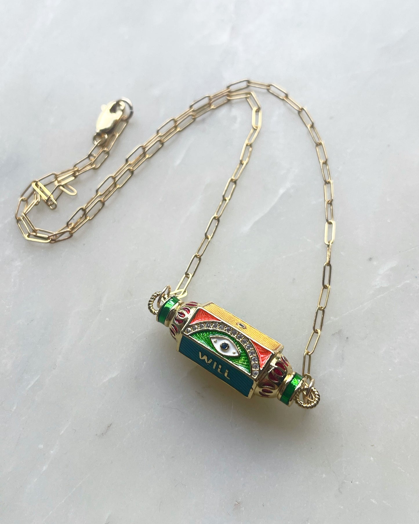 Eye Connector Necklace