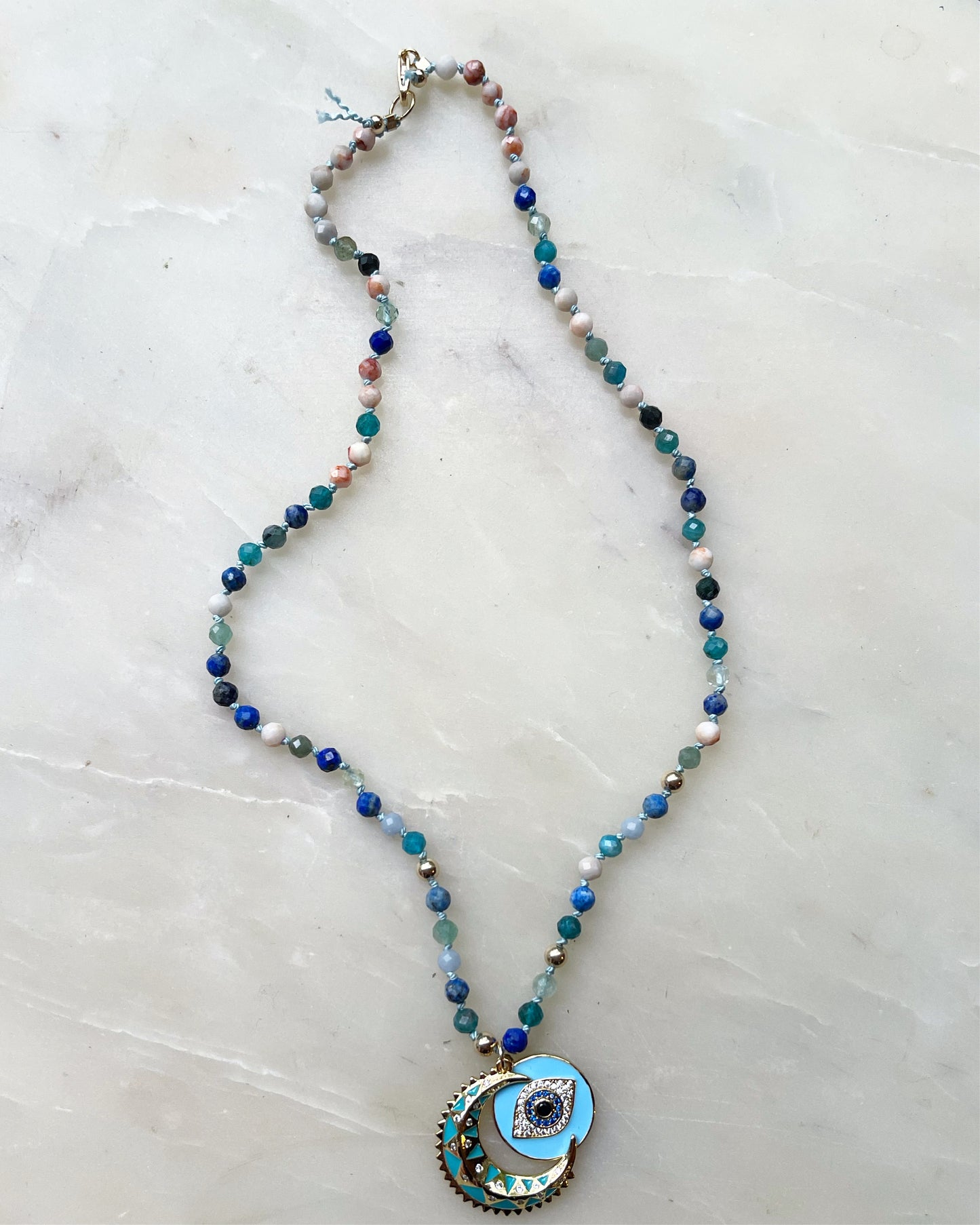 Blue Moon Necklace