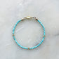 Blue Stone Bracelet 24k Gold