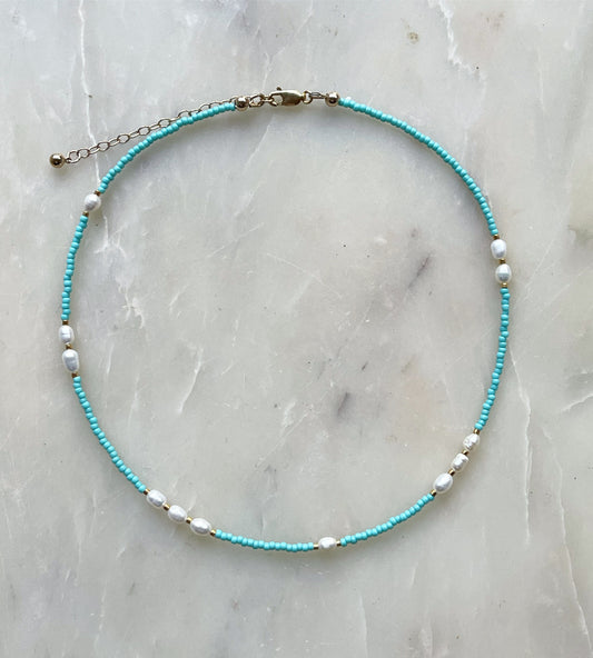 Pearl Satellite Necklace