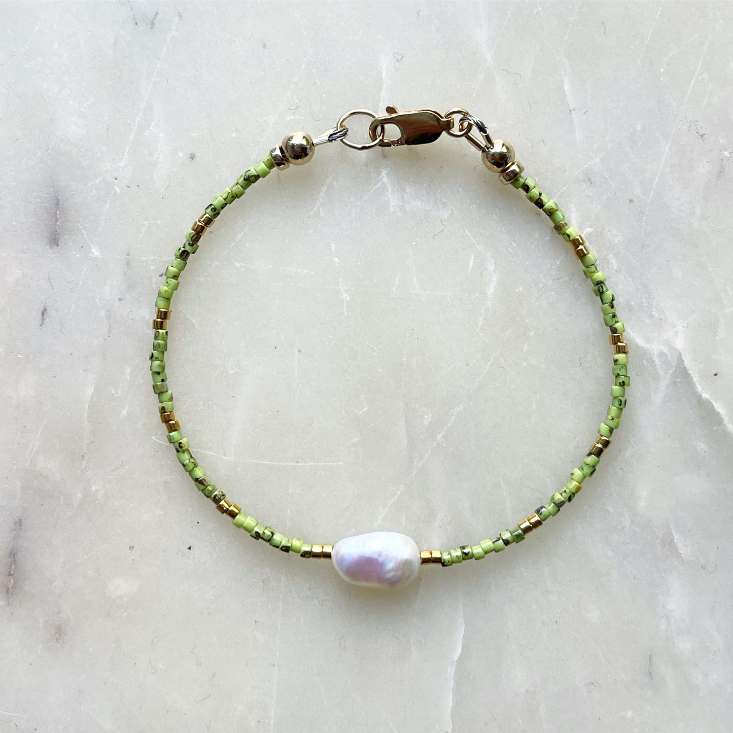 Keshi Pearl Bracelet