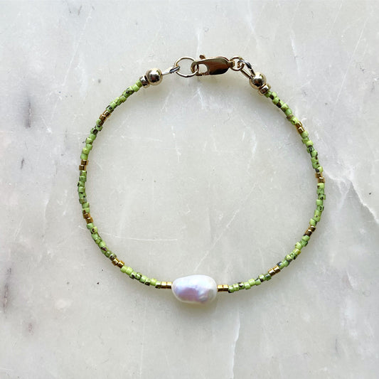 Keshi Pearl Bracelet