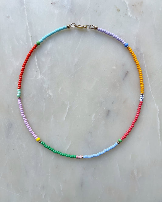 Bold and bright necklace