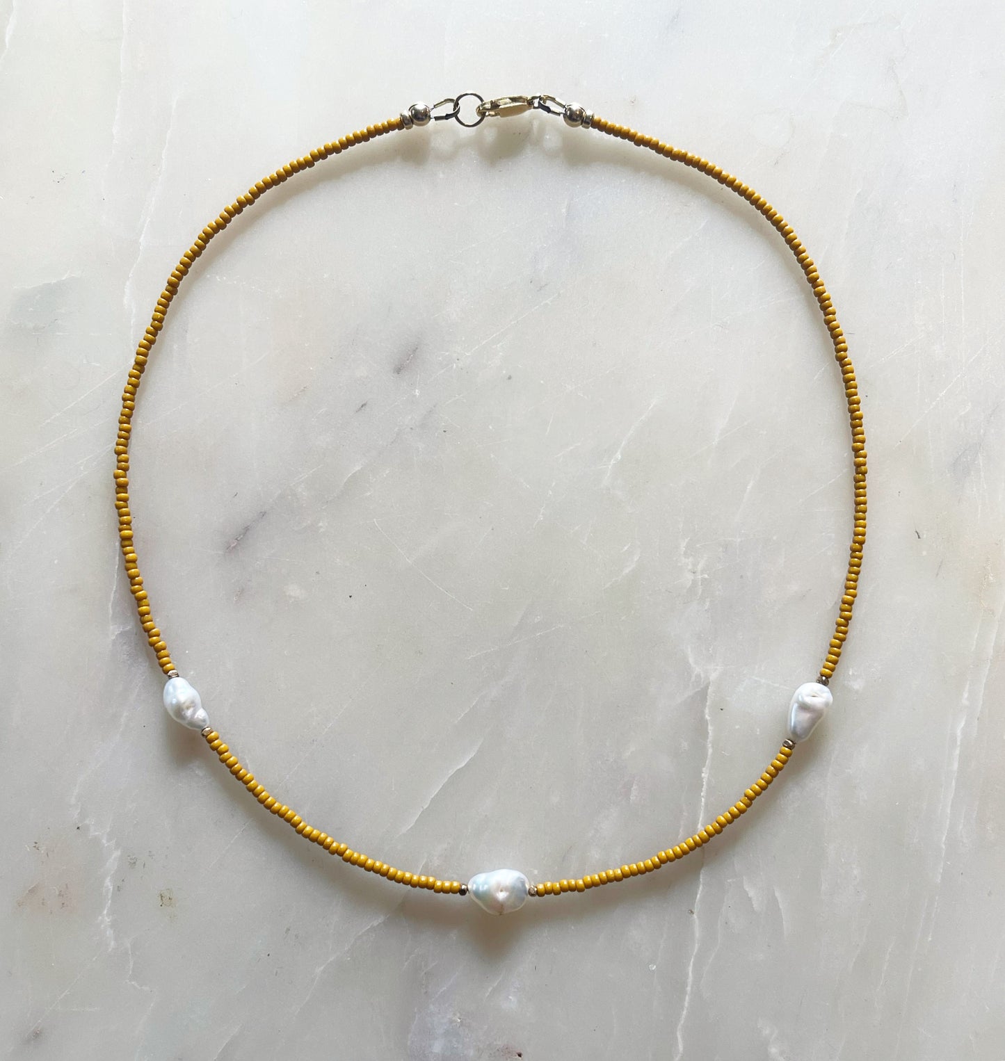 Keshi Pearl Necklace