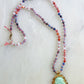 Jade Buddha on Mixed Semi Precious Stones