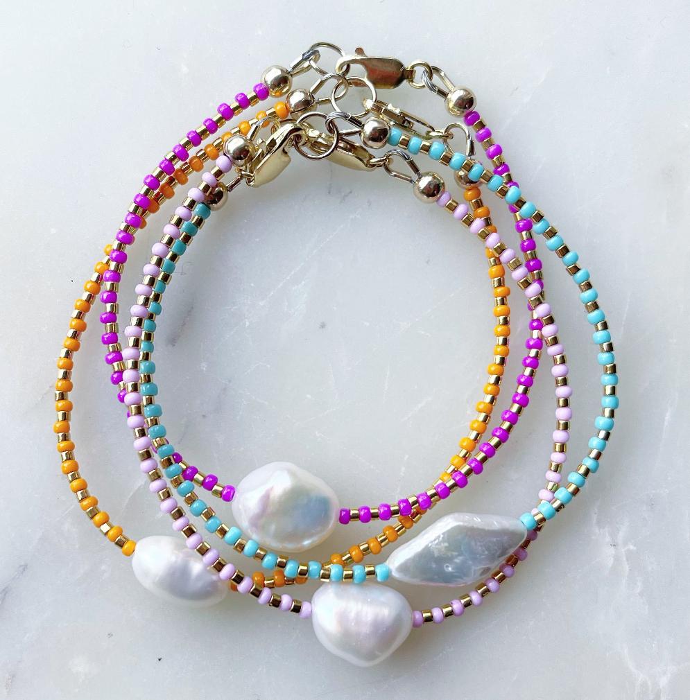 Central Pearl Bracelet