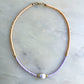 Two Tone Pearl Necklace