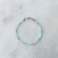 Mint & Apricot Bracelet