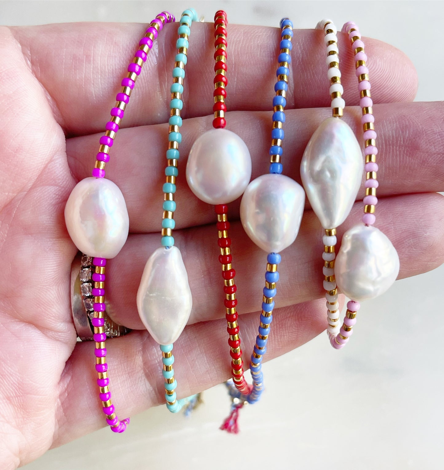 Central Pearl Bracelet