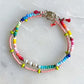 Salmon & Olive Bracelet