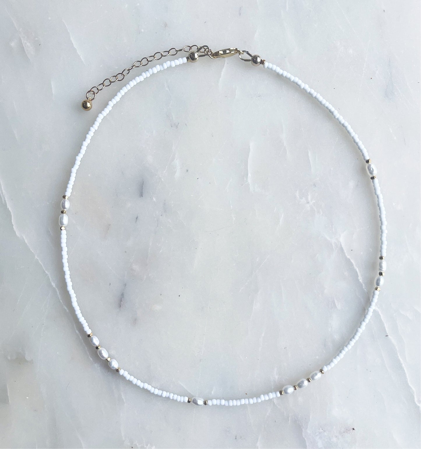 Pearl Satellite Necklace