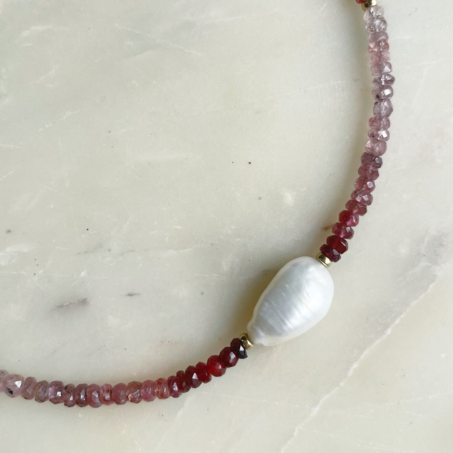 Semi Precious Berry Necklace