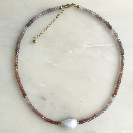 Semi Precious Berry Necklace